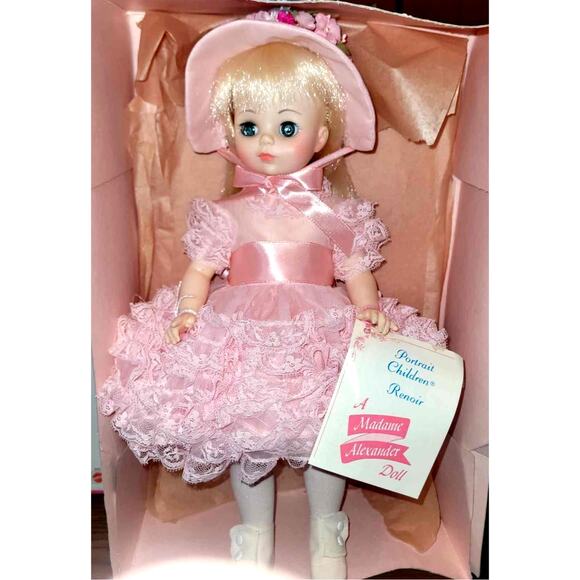 14" 1970's Vintage Madame Alexander Portrait Children Blonde "Renoir" Doll NIB - Picture 4 of 8